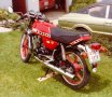 Une Yamaha RD 125...