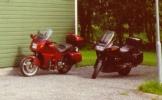 Une Pan et une K 1100 (toute neuve !)...