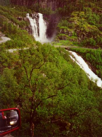 Quelque part entre Rjukan et Oslo...